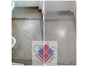 Polimento e tratamento de piso de Granilite 