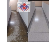 Polimento e tratamento de piso de granilite 