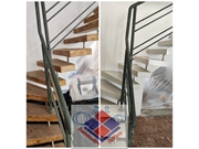 Polimento e tratamento de escada de Granilite 